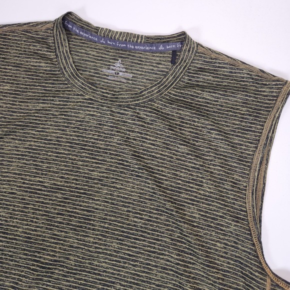 Prana Other - Prana Mens Large Hardesty Performance Tank Sleeveless Athletic Shirt Green Black